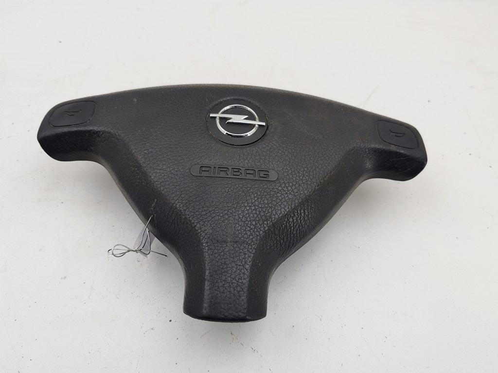 подушка безопасности водителя Opel Astra G 2003, 1.2 л., бензин, МКПП, серый, хетчбэк 5 дв., 90437570