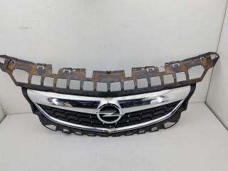 решетка радиатора Opel Astra J 2010, чёрный, хетчбэк 5 дв., 13266577