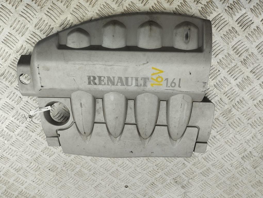 декоративная крышка двигателя Renault Megane II 2004, 1.6 л., бензин, МКПП, серый, универсал, 8200287536
