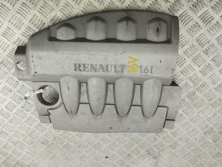 декоративная крышка двигателя Renault Megane II 2004, 1.6 л., бензин, МКПП, серый, универсал, 8200287536