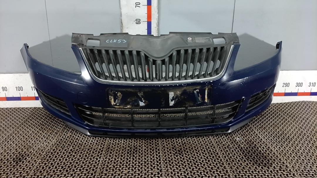 бампер передний Skoda Fabia 2011, 1.6 л., бензин, АКПП, хетчбэк 5 дв.
