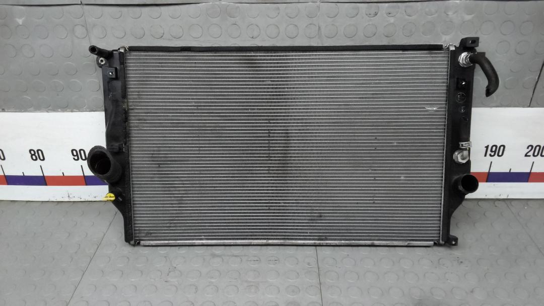 радиатор охлаждения Toyota RAV4 2008-2013 2014, 2.2 л., АКПП, внедорожник 5 дв., 1640026411