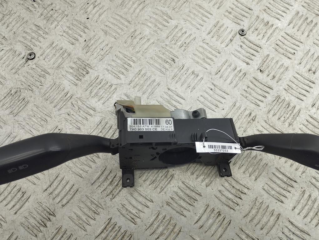 переключатель подрулевой Volkswagen Transporter T5 2007, 2.5 л., дизель, МКПП, серый, микроавтобус, 7H0953503CE