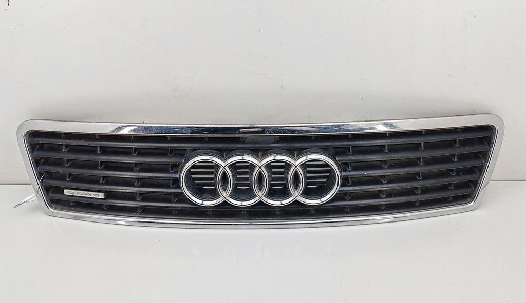 решетка радиатора Audi A8 D2 2002, чёрный, седан, 4D0853651N