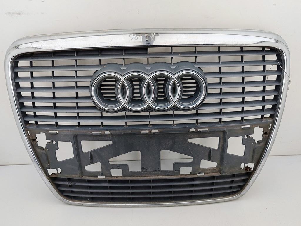 решетка радиатора Audi A6 C6 2005, серый, универсал, 4F0853651