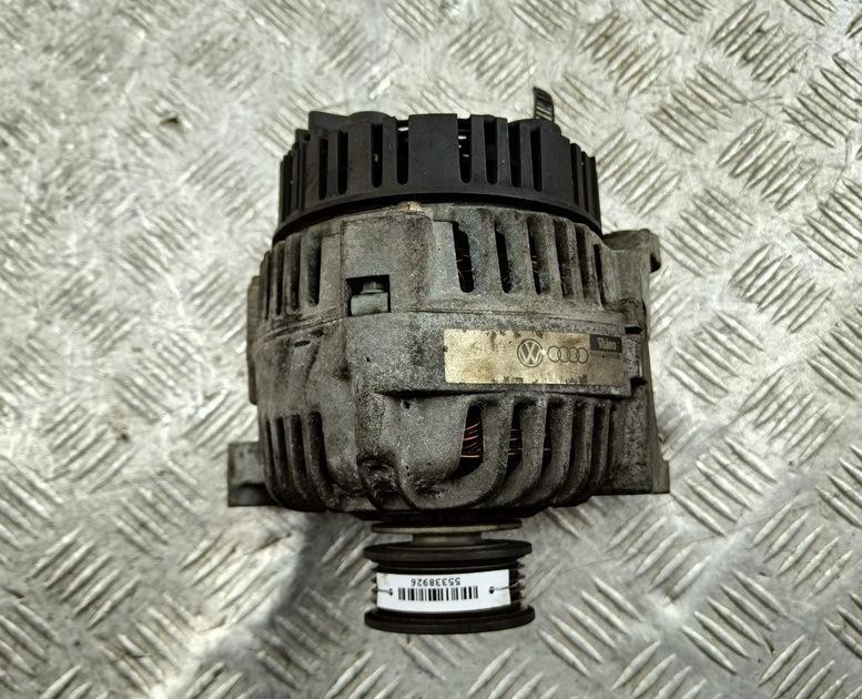 генератор Audi A4 B5 1997, 1.8 л., Ti, бензин, МКПП, синий, седан