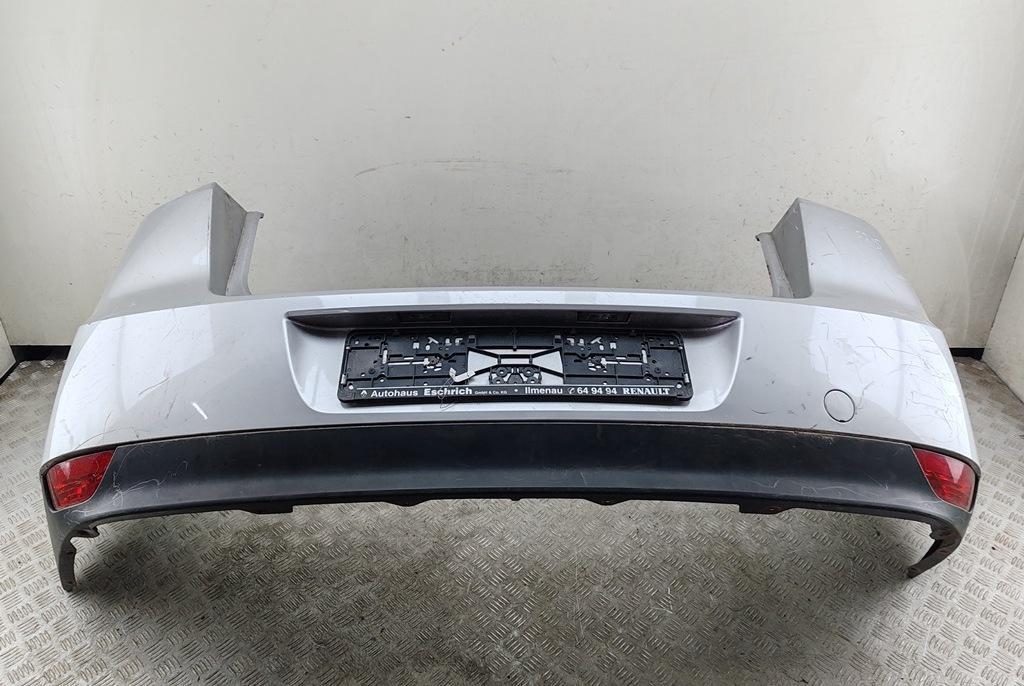 бампер задний Renault Laguna III 2008, серый, хетчбэк 5 дв.