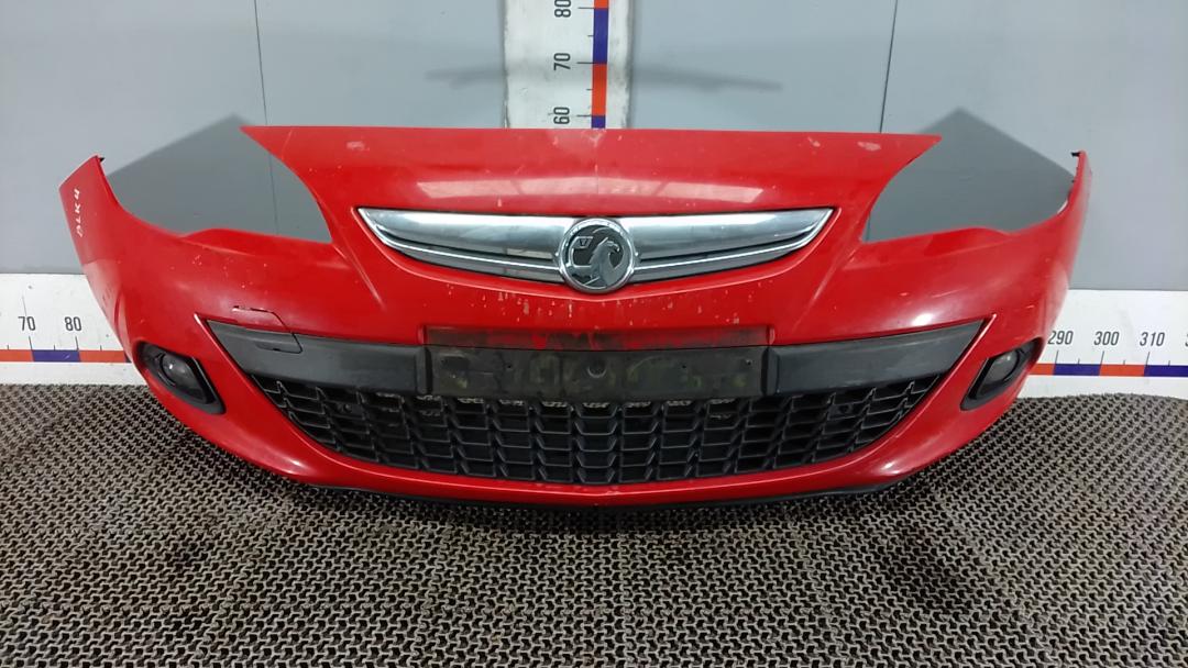 бампер передний Opel Astra 2012, 1.4 л., бензин, МКПП, хетчбэк 5 дв.