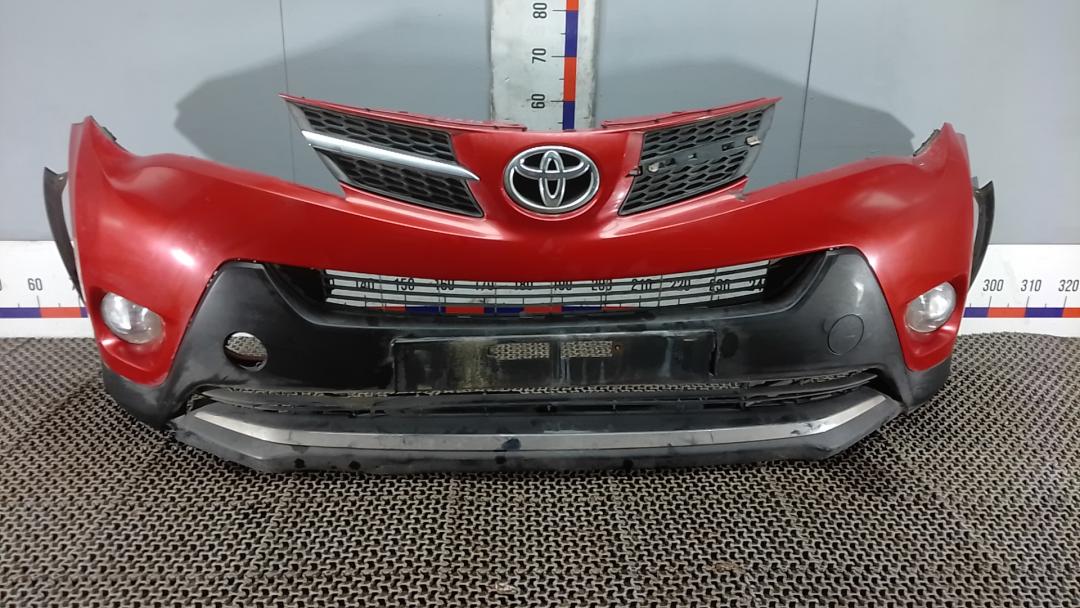 бампер передний Toyota RAV4 2014, 2.2 л., дизель, АКПП, внедорожник 5 дв., 5241142040, 521194A904