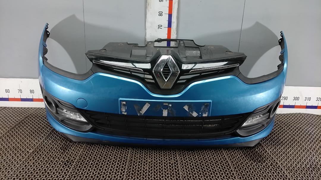 бампер передний Renault Megane рест: 2013-2016 2013, 1.6 л., МКПП, хетчбэк 5 дв.