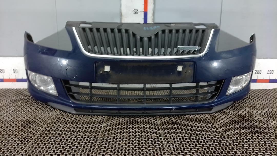 бампер передний Skoda Fabia 2012, 1.2 л., дизель, МКПП, универсал