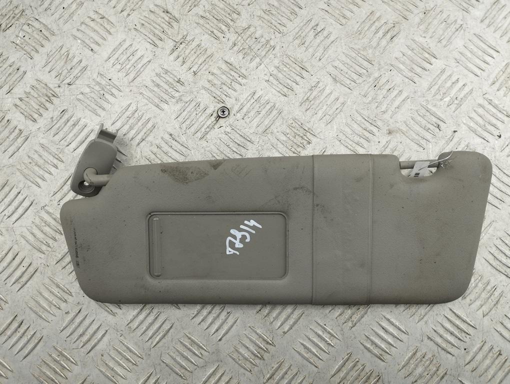 козырек солнцезащитный Audi A4 B6 2001, 2.0 л., бензин, МКПП, серый, седан