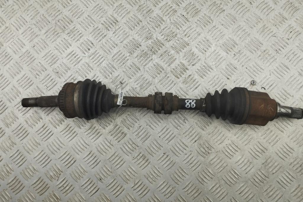 полуось передняя левая (приводной вал, ШРУС) Nissan Primera P12 2006, 1.8 л., бензин, МКПП, чёрный, универсал