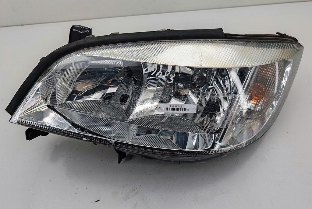 фара левая Opel Zafira A 2000, 1.8 л., бензин, МКПП, красный, минивэн, 67716819