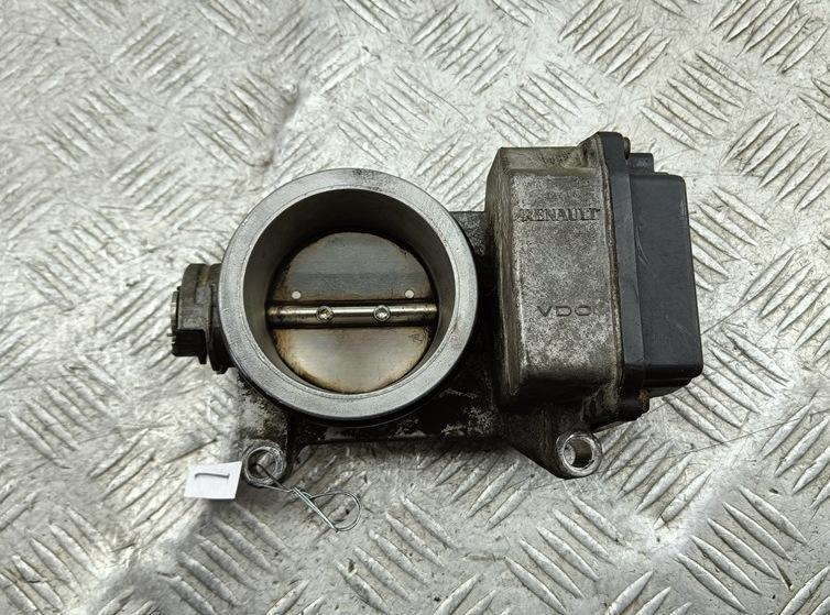 заслонка дроссельная Renault Scenic I 2002, 1.4 л., бензин, МКПП, серый, минивэн, 8200123061, 8200063652