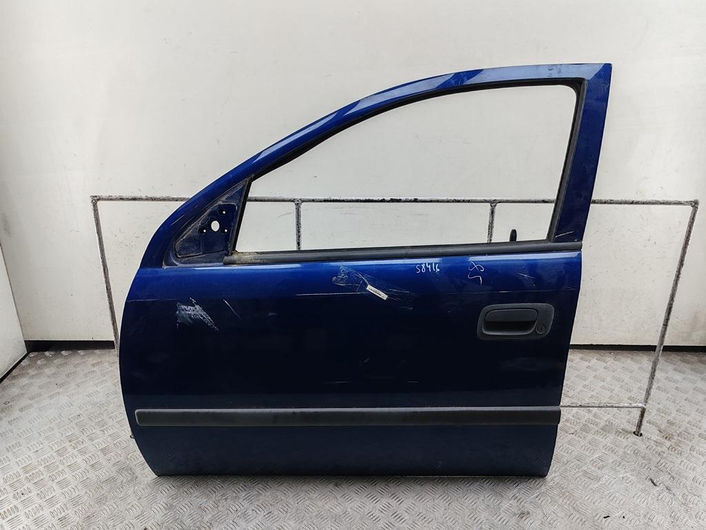 дверь сдвижная Opel Astra G 2003, синий, хетчбэк 5 дв.