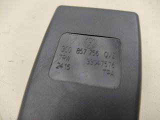 замок ремня безопасности Volkswagen Passat B6 2005, 1.9 л., дизель, МКПП, красный, седан, 3C0857756