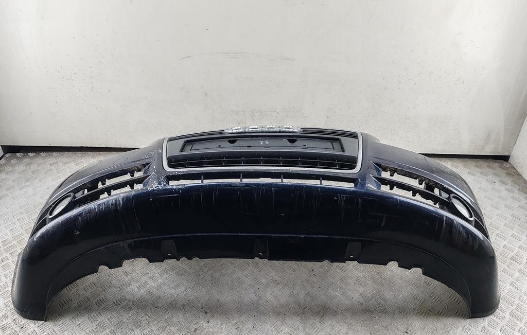 бампер передний Audi A4 B7 2005, дизель, синий, универсал, 8E0807437
