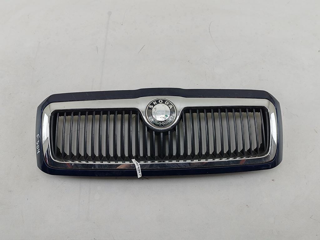 решетка радиатора Skoda Octavia mk1 (A4 1U) 2001, синий, универсал, 1U0853651C