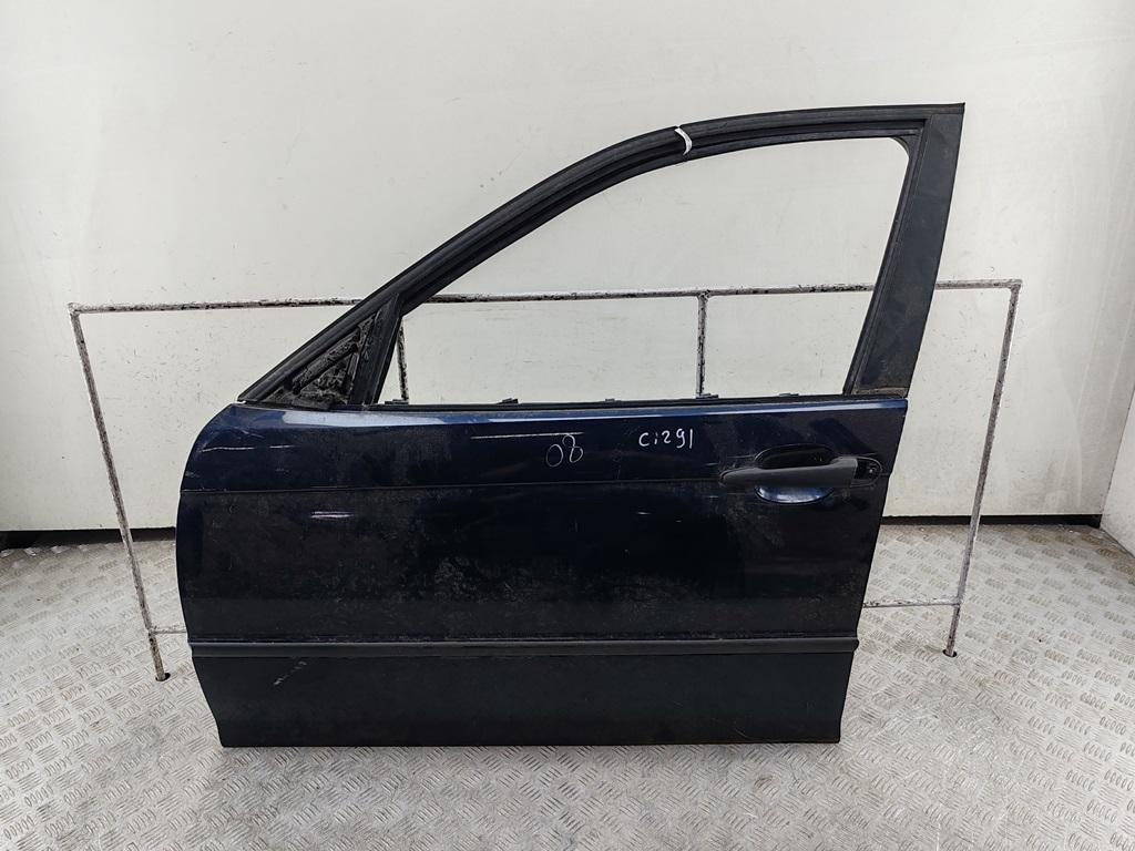 дверь сдвижная BMW 3 E46 1999, синий, седан