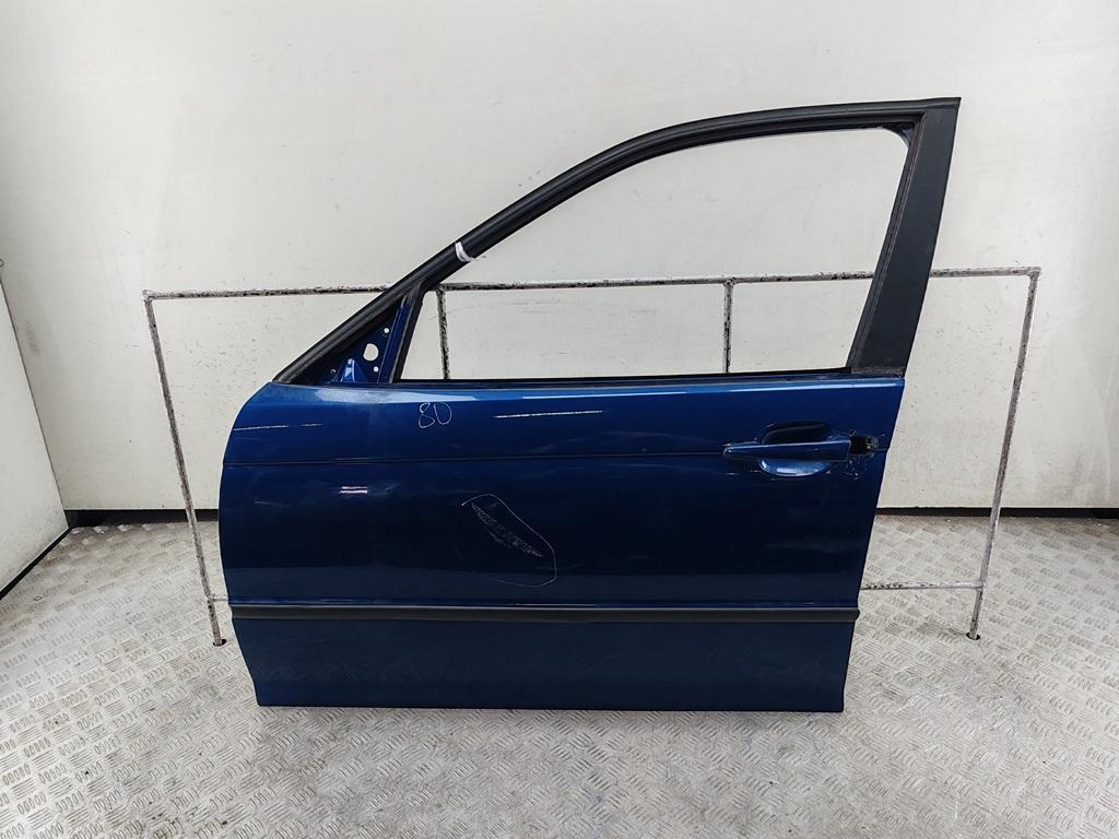 дверь сдвижная BMW 3 E46 2002, синий, универсал