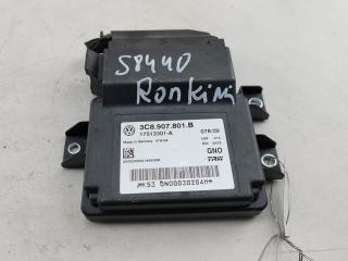блок управления ручником Volkswagen Passat B6 2009, 1.4 л., бензин, АКПП, чёрный, универсал, 3C8907801B