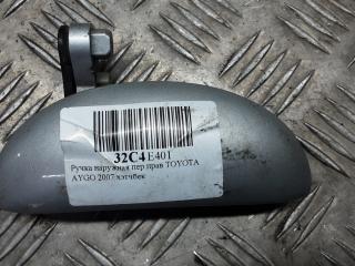 ручка наружная передняя правая Toyota Aygo 1 поколение 2007, 1.0 л., бензин, АКПП, хетчбэк 5 дв., 9143K9, 9101AH, 9143K8, 9101AG, 69210-0H901