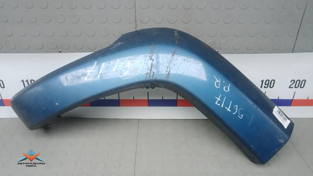 молдинг крыла Jeep Cherokee KJ 2004, 3.7 л., бензин, АКПП, внедорожник 5 дв., 5GH00TZZAG, 5GH00ZBJAG - фото №1