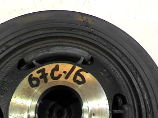 шкив коленвала Ford Fiesta 6 поколение [рестайлинг] 2014, 1.5 л., дизель, МКПП, хетчбэк 5 дв.