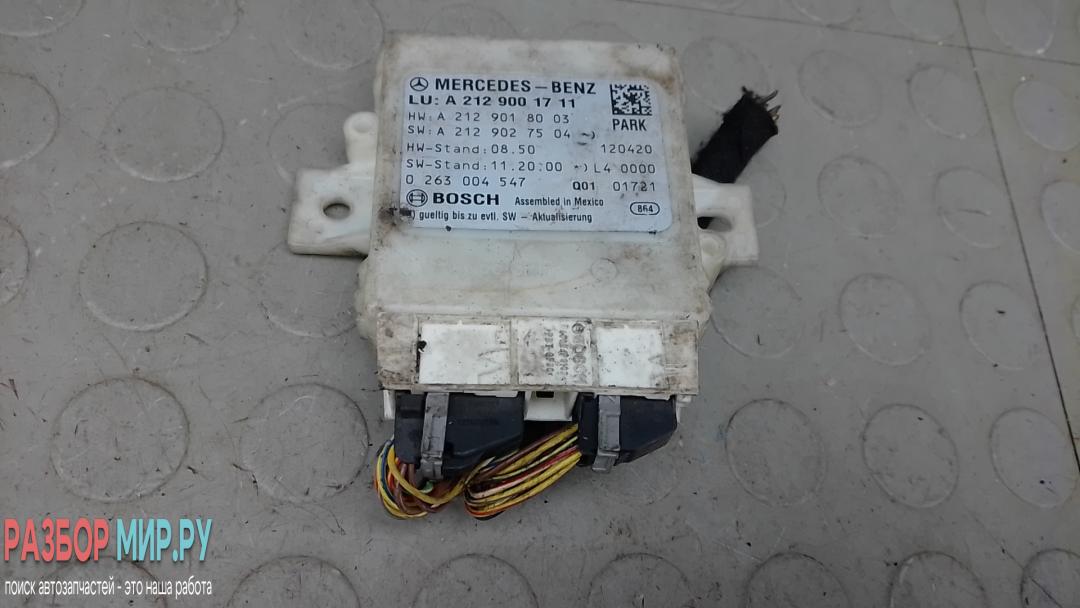 блок управления парктрониками Mercedes-Benz E-Класс W212/S212/C207/A207 2012, 2.2 л., D E220 CDI, дизель, АКПП, седан, 2129001711 - фото №1