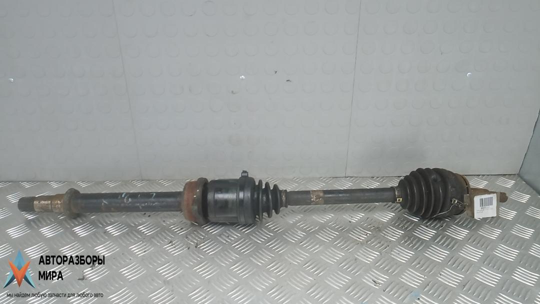 полуось передняя правая (приводной вал, ШРУС) Toyota Auris 1 поколение 2008, 2.0 л., дизель, МКПП, хетчбэк 5 дв., 4341002590 - фото №1