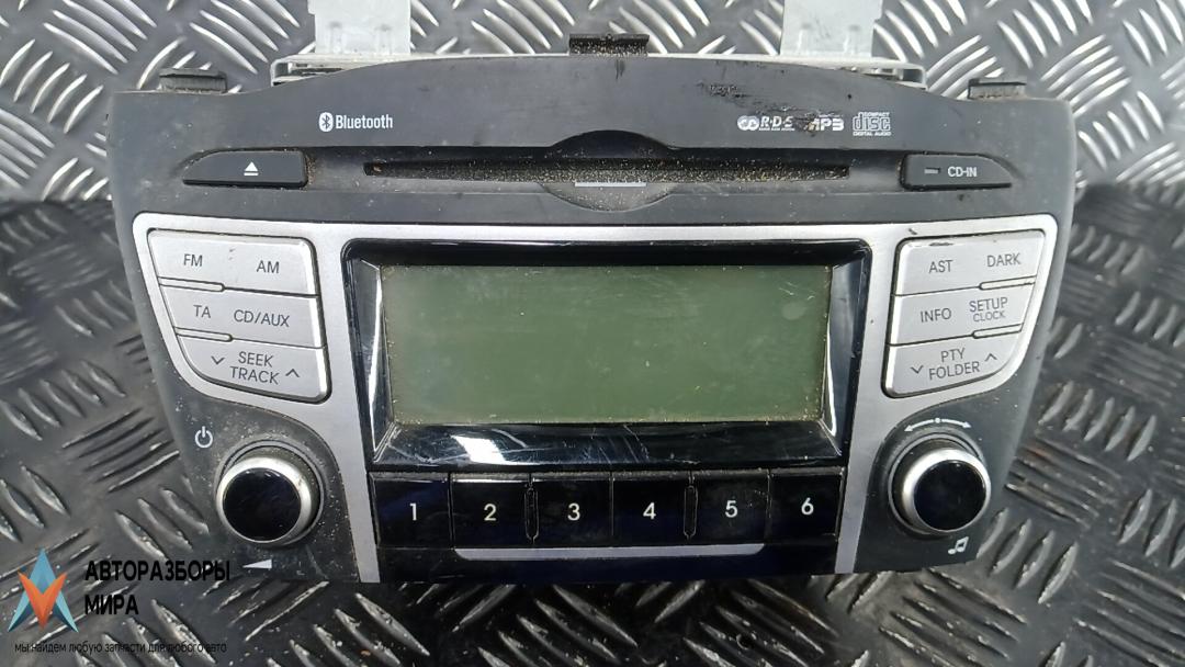 магнитола Hyundai ix35 1 поколение 2012, 1.7 л., дизель, МКПП, внедорожник 5 дв., 961602Y230TAN - фото №1