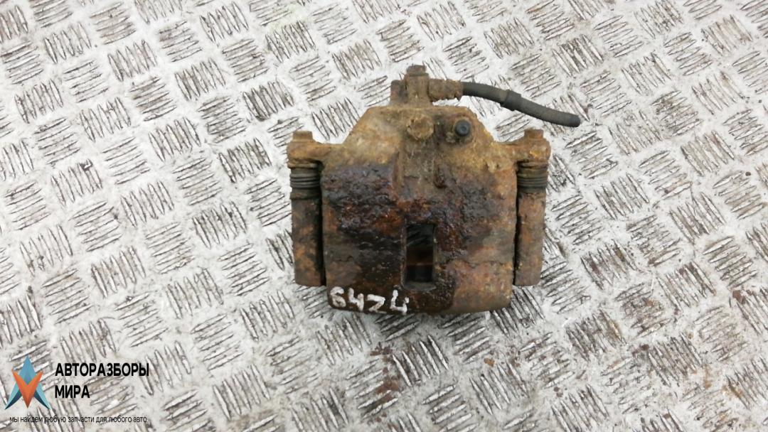 суппорт передний левый Nissan Primera P12 2002, 2.0 л., бензин, МКПП, универсал, 410114U100 - фото №1