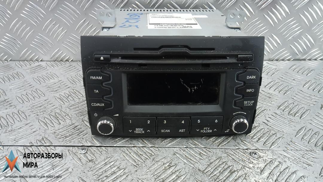 магнитола Kia Sportage 3 поколение 2012, 2.0 л., дизель, МКПП, внедорожник 5 дв., 961603U230WK - фото №1