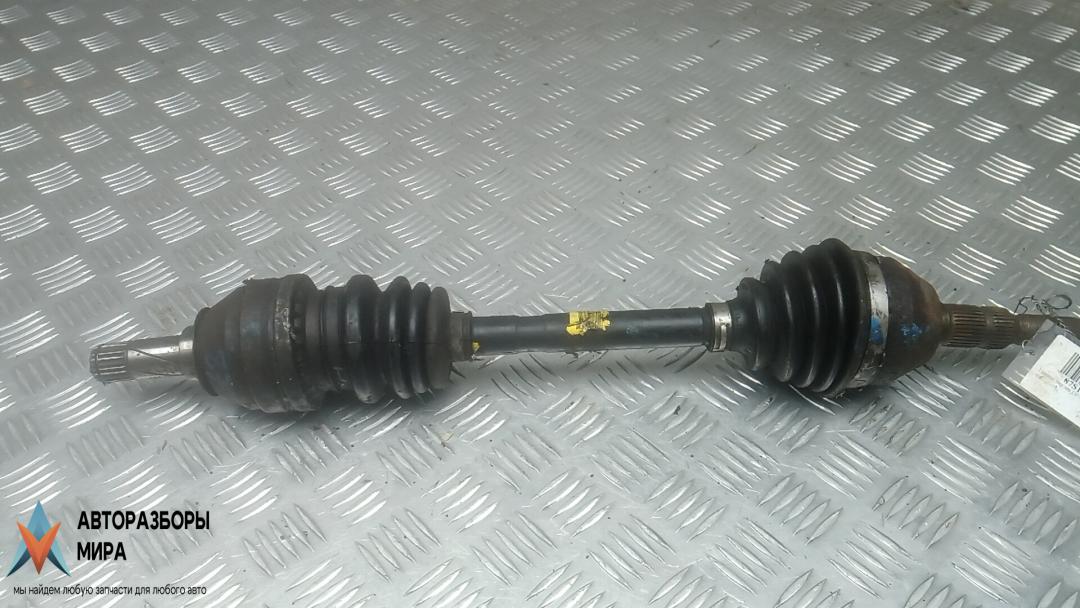 полуось передняя левая (приводной вал, ШРУС) Opel Meriva 2 поколение (B) 2011, 1.4 л., бензин, МКПП, минивэн, 95520591, 374742 - фото №1