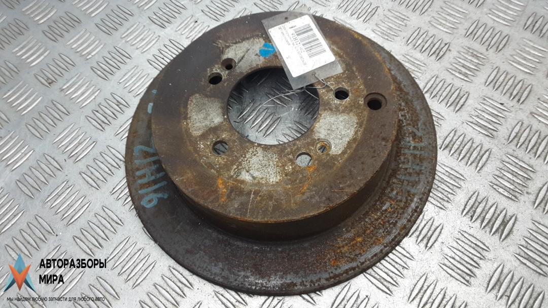 диск тормозной задний Kia Sportage 2 поколение 2005, 2.0 л., дизель, МКПП, внедорожник 5 дв., 584112Y300, 584113A300, S584113A300 - фото №1