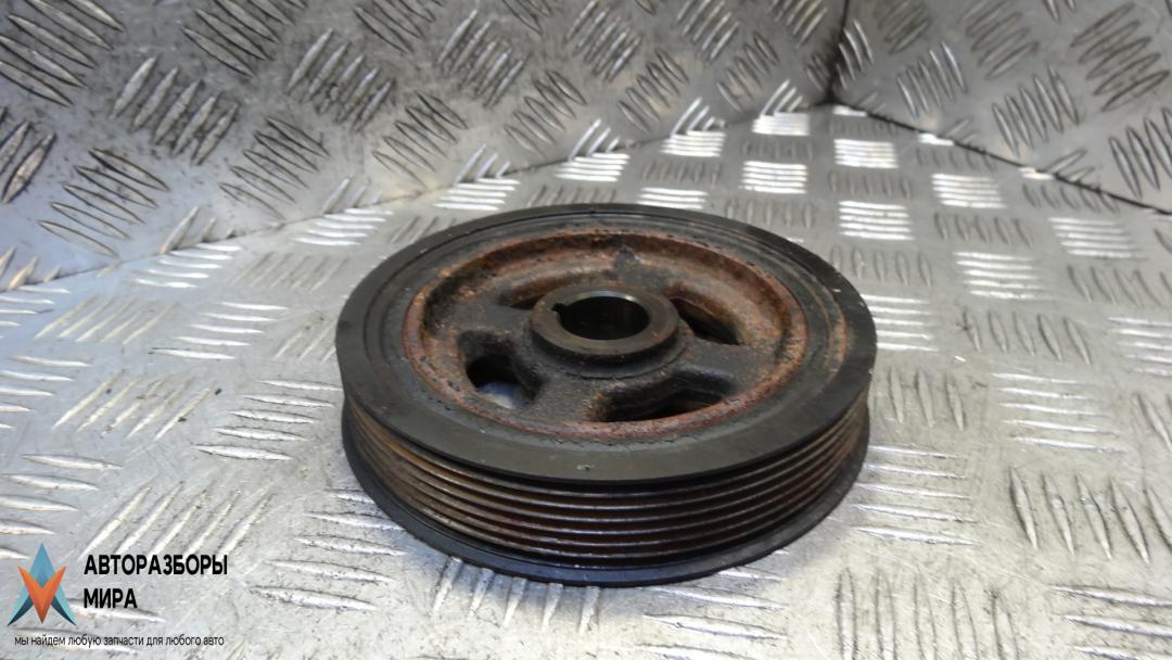 шкив коленвала Subaru Forester 3 поколение (SH) 2009, 2.0 л., дизель, МКПП, внедорожник 5 дв., 12305AA300 - фото №1