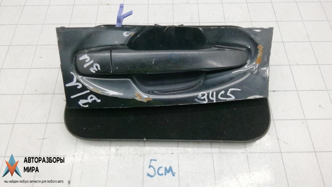 ручка наружная задняя левая Toyota PRIUS V 2013, 1.8 л., бензин, вариатор, минивэн, 6920447020, 6921174020B4 - фото №1