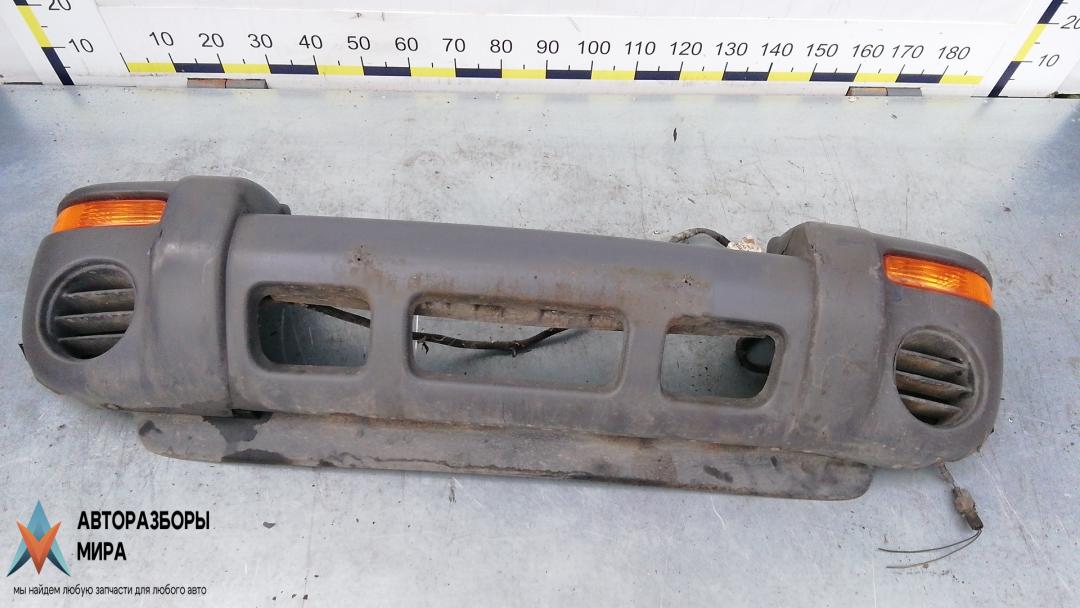 бампер передний Jeep Cherokee KJ 2003, 2.5 л., дизель, МКПП, внедорожник 5 дв. - фото №1