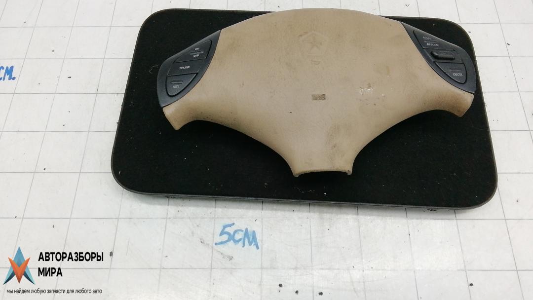 подушка безопасности водителя Chrysler Voyager 3 поколение 2000, 3.3 л., бензин, АКПП, минивэн, P0GP435K5 - фото №1