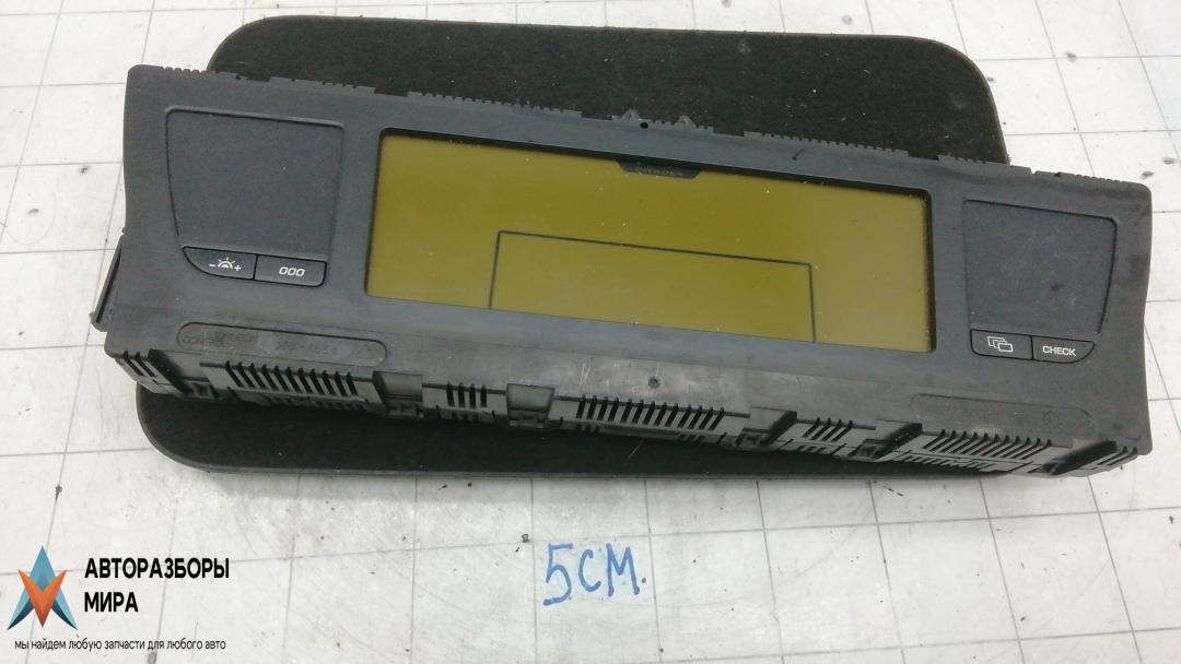 приборная панель Citroen C4 Picasso 1 поколение 2007, 1.6 л., дизель, МКПП, минивэн, 9663755980 - фото №1