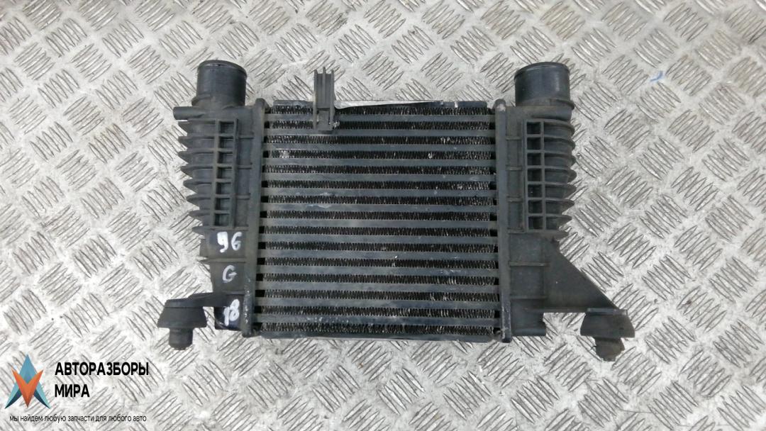 радиатор интеркулера Nissan Note E11 2007, 1.5 л., дизель, МКПП, хетчбэк 5 дв., 8200297423, 14461JX51A, 14461EM00A, 144619U21A, 144609U20A, 144619U20A, 8200471885, 8200471888, 8200471884, 8200170504 - фото №1
