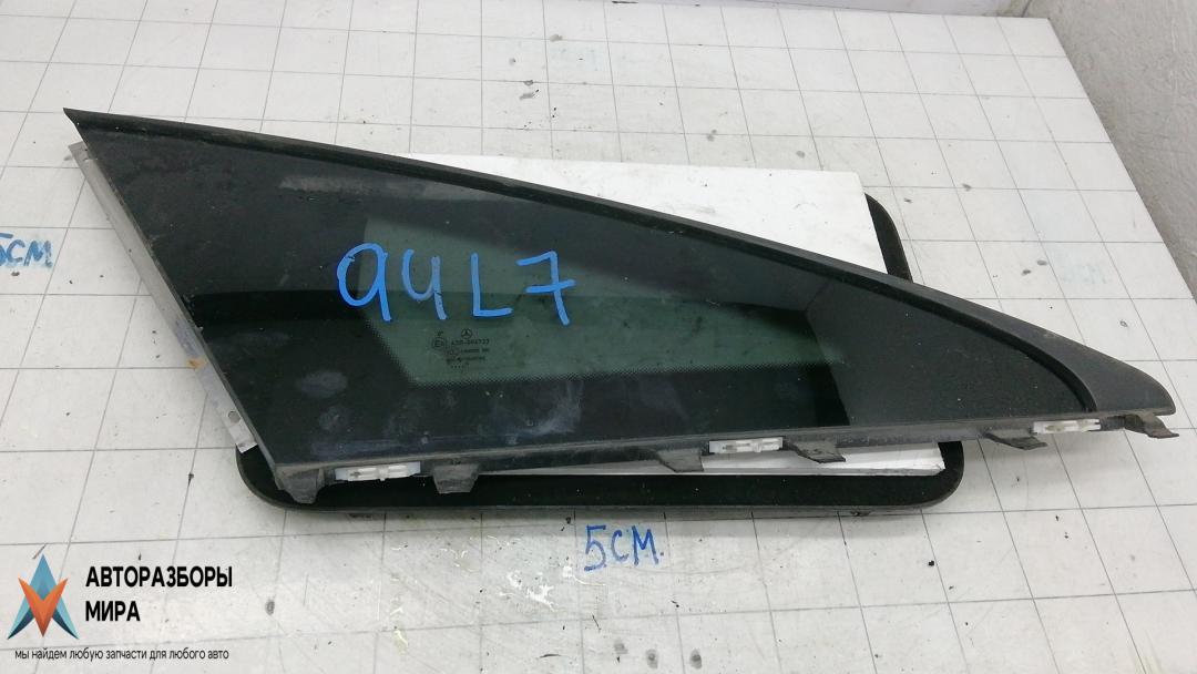 стекло кузовное боковое левое Mercedes-Benz CLA-Класс C117 2015, 1.6 л., бензин, АКПП, универсал, A1176700312 - фото №1