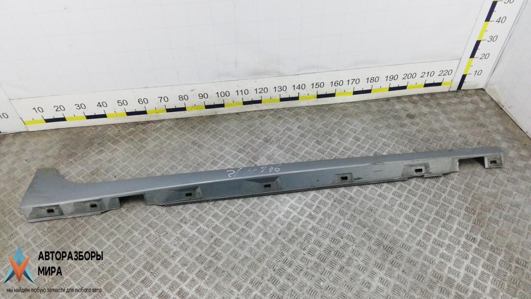 накладка на порог Audi A6 4G/C7 2013, 2.0 л., дизель, АКПП, универсал, 4G0853856G - фото №1