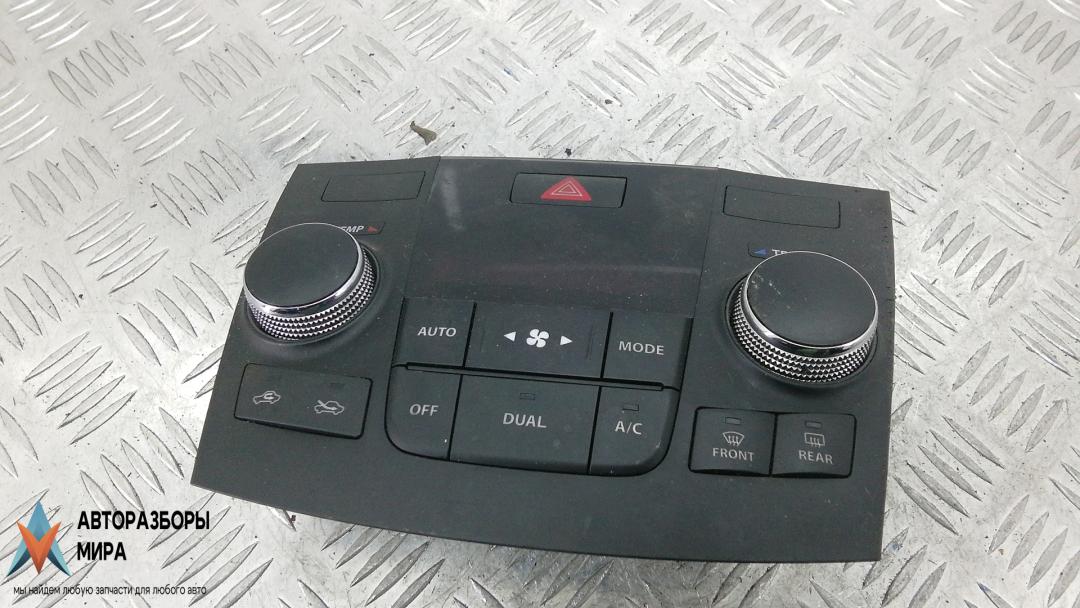 блок управления печки / климат-контроля Suzuki Kizashi 1 поколение 2010, 2.4 л., бензин, АКПП, седан, 3951057L8 - фото №1