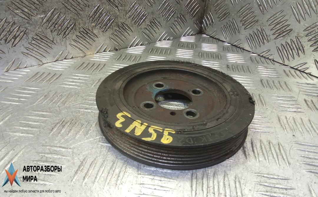 шкив коленвала Hyundai Santa Fe 2 поколение (CM) 2008, 2.2 л., дизель, МКПП, внедорожник 5 дв., 2312427400 - фото №1