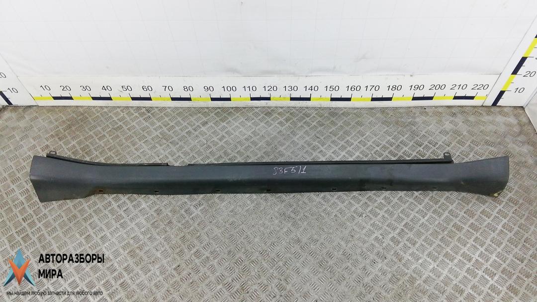 накладка на порог Chevrolet TrailBlazer 1 поколение 2004, 4.2 л., бензин, АКПП, внедорожник 5 дв. - фото №1