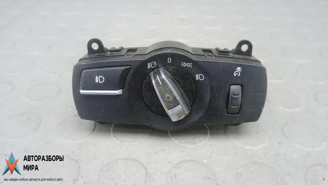 переключатель света BMW X3 F25 2012, 3.0 л., бензин, АКПП, внедорожник 5 дв., 9192745 - фото №1