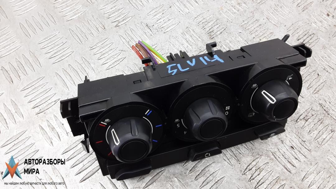 блок управления печки / климат-контроля Citroen C3 2 поколение 2010, 1.4 л., дизель, МКПП, хетчбэк 5 дв., 6441Q8, 6441L2, 27761AX010, 7701048390, 7701207718, 0008212992, 6441CT - фото №1