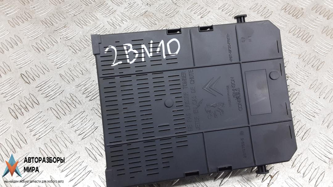 блок комфорта Peugeot 3008 1 поколение 2010, 1.6 л., дизель, МКПП, хетчбэк 5 дв., 966689538002, BSIEVK0100020910 - фото №1